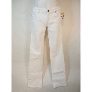 Lilly Pulitzer White Palm Beach Fit Bootcut Denim Jeans, Size 6 (US)